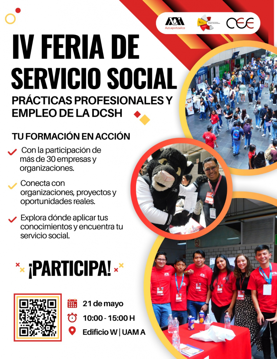 IV Feria de Servicio Social Prácticas Profesionales y Empleo de la DCSH